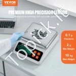 LED Skaitmeninės svarstyklės, 10 kg x 0,1 g - Image 2