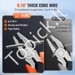 30 m cinkuota skustuvo spygliuota viela, 2 ritiniai, skirta tvoroms. - Image 6