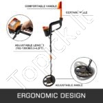 Metalo detektorius 3010, vandeniui atsparus, su LCD ekranu - Image 5