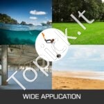 Metalo detektorius 3010, vandeniui atsparus, su LCD ekranu - Image 3