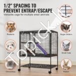 Mažų gyvūnų narvas 2 pakopų 77x52x92mm - Image 3