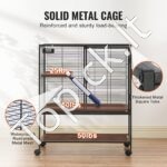 Mažų gyvūnų narvas 2 pakopų 77x52x92mm - Image 4