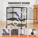 Mažų gyvūnų narvas 2 pakopų 77x52x92mm - Image 6