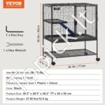 Mažų gyvūnų narvas 2 pakopų 77x52x92mm - Image 7