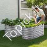 Daržovių lysvė sodinimui 1200x575x560mm - Image 4