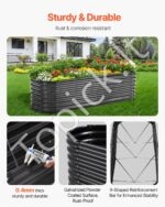 Metalinė daržovių lysvė 240x60x56cm - Image 10