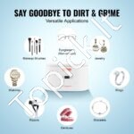 Ultragarsinis nerūdijančio plieno valymo įrenginys 30 W, 650 ml - Image 3