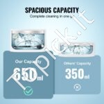 Ultragarsinis nerūdijančio plieno valymo įrenginys 30 W, 650 ml - Image 5