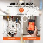 Terminio vaizdo kamera „Android“ ir „iOS“ su 256 x 192 IR raiška ir WiFi - Image 5