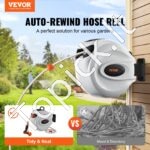 Įtraukiama vandens žarnos ritė 20 m x 1/2", 180° pasukama. - Image 8