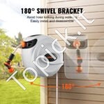 Įtraukiama vandens žarnos ritė 25 m x 1/2", 180° pasukama. - Image 7