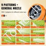 Įtraukiama vandens žarnos ritė 25 m x 1/2", 180° pasukama. - Image 6