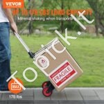 Sulankstomas transportavimo vežimėlis 80 kg - Image 2