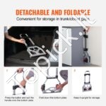 Sulankstomas transportavimo vežimėlis 80 kg - Image 6