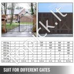 Automatinis garažo vartų atidarytuvas 457 mm, 80 W, 2 pakuotės - Image 4