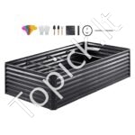 Cinkuoto metalo sodinukų dėžė 240x120x60cm - Image 3