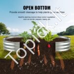 Cinkuota metalinė dėžė daržovėms 180x90x30cm - Image 7