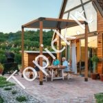 4 stulpelių jungčių rinkinys 4 x 4 coliai, 90° kampinis laikiklis, medinė jungtis - Image 2