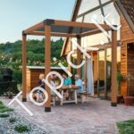 4 stulpelių jungčių rinkinys, 90° kampinis laikiklis, plienas, 270 x 270 x 202 mm. - Image 3