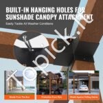 4 vnt. 4 krypčių 150x150 mm pergolos kampiniai laikikliai. - Image 5