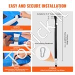 Sūpynės platforma vaikams 317 kg mėlynos - Image 5