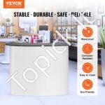 Prekybos stalas 130 x 46,5 x 95 cm, sulankstomas su krepšiu. - Image 9