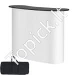 Prekybos stalas 130 x 46,5 x 95 cm, sulankstomas su krepšiu. - Image 2