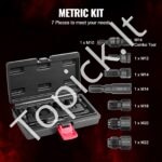 7 dalių sriegio frezavimo pjaustytuvo rinkinys - Image 3