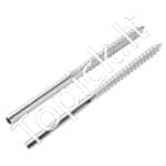102 vnt. T316 nerūdijančio plieno įtempimo terminalai 3,2 mm kabelių turėklams - Image 3