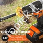 Sodo sraigtinis grąžtas 1,6 x 41,91 cm, 3/8" šešiakampis - Image 6