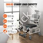 Neįgaliųjų dušo vežimėlis, 136 kg, 1085x550x1315 mm - Image 7