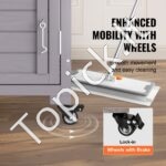 Gyvūnų narvas su 3 lygiais ir 1 durų aptvaru 760x865x1630 mm - Image 6