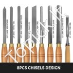 Kaltų rinkinys 8 dalių rinkinys - Image 3