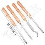 Kaltų komplektas veleno skersmuo 12 mm 4 vnt - Image 8
