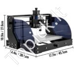Graviravimo staklės 300×180×45 mm lazerinis įrenginys 15W - Image 8