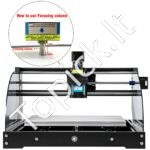 3 ašių lazerinio graviravimo mašina, skirta drožinėti, frezuoti plastiką, akrilą, PVC, medieną 10000 aps./min - Image 11