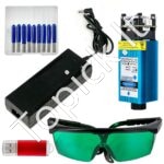 3 ašių lazerinio graviravimo mašina, skirta drožinėti, frezuoti plastiką, akrilą, PVC, medieną 10000 aps./min - Image 9