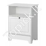 2 in 1 Pakelti maitinimo dubenėliai šunims su spintele 60x35x80cm - Image 9