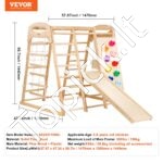 7-in-1 Vidaus džiunglių sporto salė vaikams - Image 7