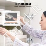 Spintelių durų vyriai 40 vnt., baldų vyriai su slopinimu 115 x 62 x 28 mm - Image 6