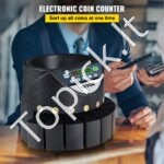 Euro monetų skaičiuotuvas, 300 monetų/min, su 8 stalčiais. - Image 9