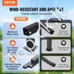 3 × 4 m ištraukiama pavėsinė su saulės atspalvio stogeliu, aliuminio konstrukcija. - Image 8