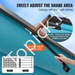 3 × 4 m ištraukiama pavėsinė su saulės atspalvio stogeliu, aliuminio konstrukcija. - Image 6