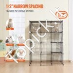 Didelis 4 pakopų kačių narvas 1041x711x1397mm - Image 16