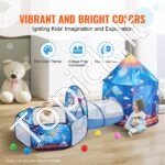 3 in 1 vaikų žaidimų palapinė su tuneliu - Image 4