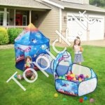 3 in 1 vaikų žaidimų palapinė su tuneliu - Image 8