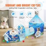 3 in 1 vaikų žaidimų palapinė su tuneliu 3 vnt - Image 4