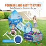 3 in 1 vaikų žaidimų palapinė su tuneliu 3 vnt - Image 5