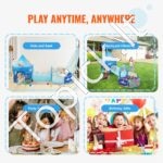 3 in 1 vaikų žaidimų palapinė su tuneliu 3 vnt - Image 6