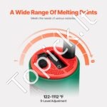 Karšto oro plastiko suvirintojas 1600 W su 4 priedais (PVC, TPO, vinilas) - Image 6